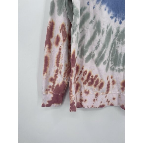 Atticus Crew Neck Fleece Pullover Sweatshirt sz M Medium NWOT Flower Graphic - Picture 6 of 12